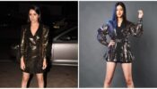 Shraddha Kapoor Vs Ananya Panday: B-Town bombshell in metallic midi wrap outfit? (Vote Now)