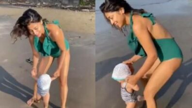 Shriya Saran Hits The Beach With Her Adorable Daughter, CHECK OUT Cute Pictures