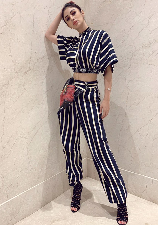 Slay In Stripes: We Think Mouni Roy Loves Stripe Prints; These Pictures Are Proof - 3