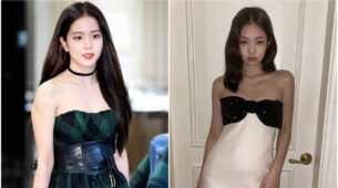 Slay The Strapless Outfit Trends Like BLACKPINK Jisoo & Jennie