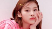 Sleek Middle Parting Hairstyles For Lazy Days, Must Take Cues From TWICE Sana