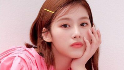 Sleek Middle Parting Hairstyles For Lazy Days, Must Take Cues From TWICE Sana