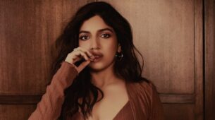 SO HOT! Bhumi Pednekar has her abs on display in Beige and Brown outfit, See Pics