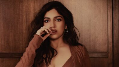 SO HOT! Bhumi Pednekar has her abs on display in Beige and Brown outfit, See Pics