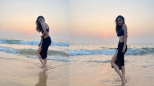 Sonnets & Sunsets: Mouni Roy marks the last day of 2021 like a Beach babe
