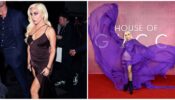 Stunning!!! Lady Gaga Looks Super-Hot In High Slit Dress: Pics Inside