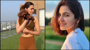 Sunkissed Beauties: Kriti Sanon plays with cute dogs, Anushka Sharma shines bright like diamond