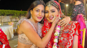 Surbhi Chandna attends Ishqbaaaz actress Mansi Srivastava’s wedding, shares special ‘post marriage’ tip