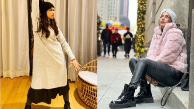 Surbhi Jyoti and Hina Khan set new vogue standards in winter fashion style, take a look