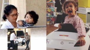 Taimur Ali Khan & Misha Kapoor are fans of Toy Cars, here is proof