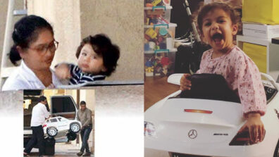 Taimur Ali Khan & Misha Kapoor are fans of Toy Cars, here is proof