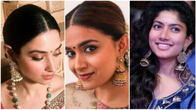 Tamannaah Bhatia, Keerthy Suresh and Sai Pallavi shell out major accessory goals in statement earrings