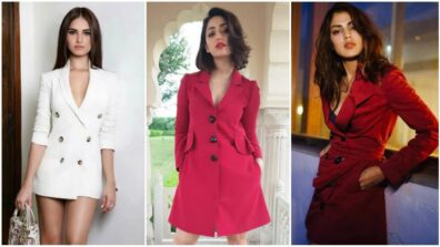 Tara Sutaria, Yami Gautam and Rhea Chakraborty ring in ‘savage babe’ vibes in blazer dresses, get cues