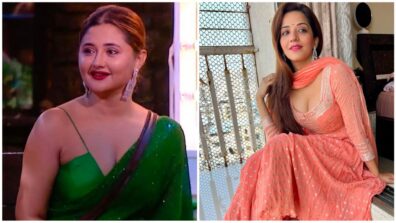 The Bigg Boss Battle: Rashami Desai in deep-neck saree Vs Monalisa in sensuous salwar, who is giving you sleepless nights? (Vote Now)