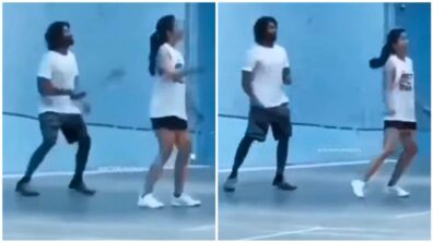 The time when Rashmika Mandanna & Vijay Deverakonda were up for a badminton match together