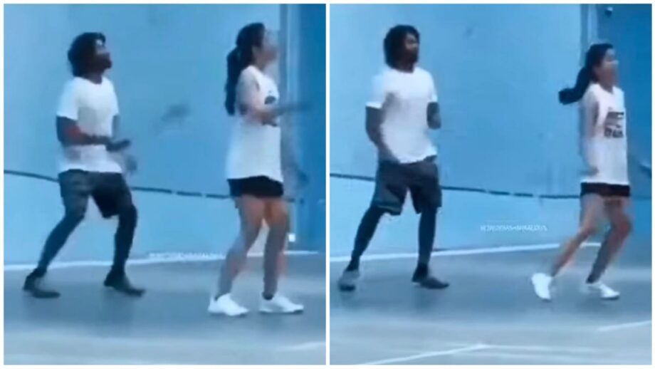 The time when Rashmika Mandanna & Vijay Deverakonda were up for a badminton match together 544757