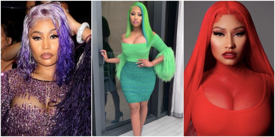 The Wackiest & Most Eccentric Hair Colour Looks Of Nicki Minaj - 3