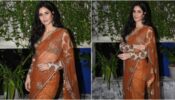 THIS Orange Saree Of Katrina Kaif Looks Just Fine For This Wedding Season: See Pics
