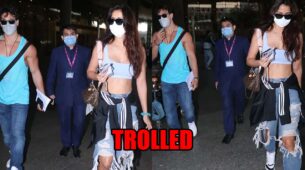 Tiger Shroff and Disha Patani trolled for wearing summer outfits during winter