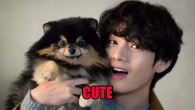 Times when BTS V couldn’t stop showing off his cute pet on the internet, Check out best pictures of Yeontan shared by V