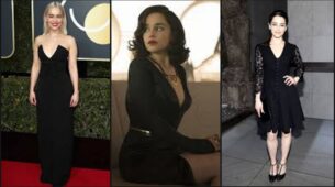 Times When Emilia Clarke Raised The Heat With Her Sensational Black Outfits At Red Carpet