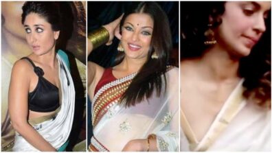 Times when Kareena Kapoor, Aishwarya Rai and Kangana Ranaut’s OOPS moments in sarees made headlines