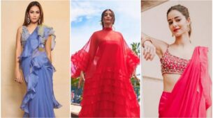 Times when Mira Kapoor, Sonam Kapoor and Ananya Panday resorted to cascading ruffled ensembles