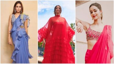 Times when Mira Kapoor, Sonam Kapoor and Ananya Panday resorted to cascading ruffled ensembles