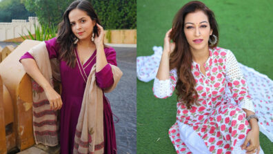 TMKOC beauties Palak Sindhwani and Sunayana Fozdar unveil the ethereal ethnic look