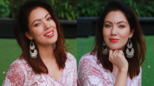 Munmun Dutta Demonstrates Her Beauty Routine For Night Grooming