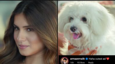 Too Cute: Tara Sutaria gets playful with super adorable pet dog, Armaan Malik is melting