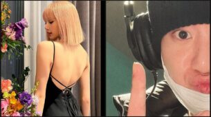 Too Glam To Give A Damn: Blackpink’s Lisa raises heat backless outfit, ‘excited’ BTS Jungkook starts pouting