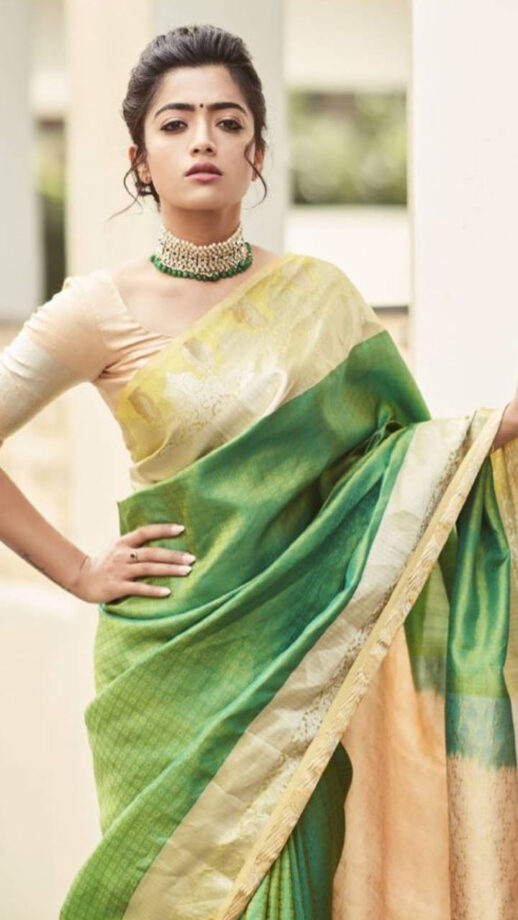 Top 8 Desi Looks of Rashmika Mandanna - 5