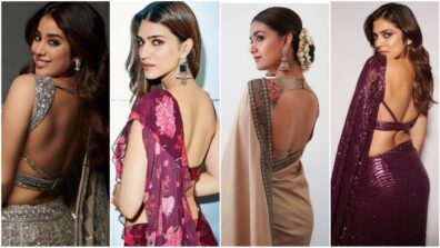 Trending: Janhvi Kapoor, Kriti Sanon, Keerthy Suresh and Malavika Mohanan spice up oomph game in backless outfits