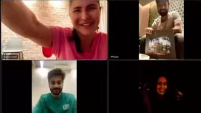 Trending: Katrina Kaif, Vicky and Sunny Kaushal come together on video call to wish Isabelle Kaif on her birthday, see viral pic