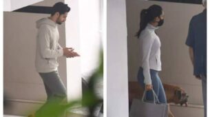 Trending: Kiara Advani spotted twinning in off-white with rumoured boyfriend Sidharth Malhotra outside his residence