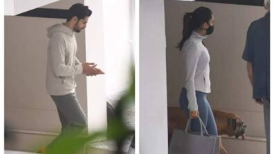 Trending: Kiara Advani spotted twinning in off-white with rumoured boyfriend Sidharth Malhotra outside his residence