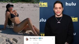 Trending: Kim Kardashian shares sensuous black bikini avatar to tease internet, fan teases her about BF Pete Davidson