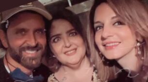 Trending: Sussanne Khan meets ex-husband Hrithik Roshan on his sister Sunaina’s birthday, see viral pic
