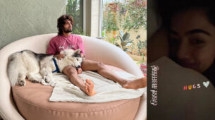 Trending: Vijay Deverakonda gets lazy to chill at home, rumoured girlfriend Rashmika Mandanna says, ‘good morning and hugs’