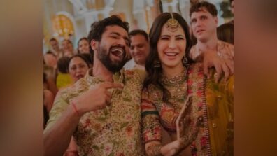 Unseen Pics: Newly Married Couple Vicky Kaushal And Katrina Kaif Hitting The Dance Floor In Desi Style