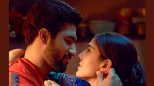 Vicky Kaushal and Sara Ali Khan begin dubbing for untitled next, see latest pic
