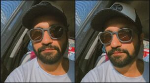 Vicky Kaushal sings Nusrat Fateh Ali Khan song while traveling in car, see viral video