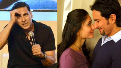 VIDEO: Akshay Kumar Shocked When Kareena Kapoor Revealed That Her Love At First Sight Happened In Front Of Him