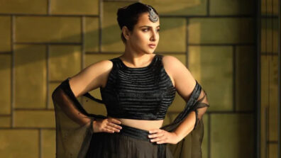 Vidya Balan Makes Black Lucky For Us In 45k Black Lehenga And Stunning Accessories, See Pic