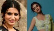 Keerthy Suresh leaves Samantha Ruth Prabhu speechless with her lime embellished lehenga look