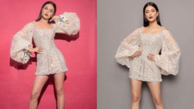 Vogue FACE OFF: Jasmin Bhasin VS Shruti Haasan: Who Looks Better In Jewel Embellished Mini Dress?