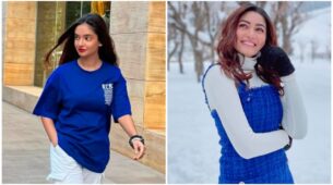 Walk It Like I Talk It: Anushka Sen and Sana Makbul give high-chic vogue goals in blue