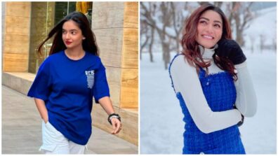 Walk It Like I Talk It: Anushka Sen and Sana Makbul give high-chic vogue goals in blue