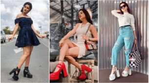 Wanna Add A Oomph? Let Avneet Kaur’s Chunky Heels Serve Your Inspiration